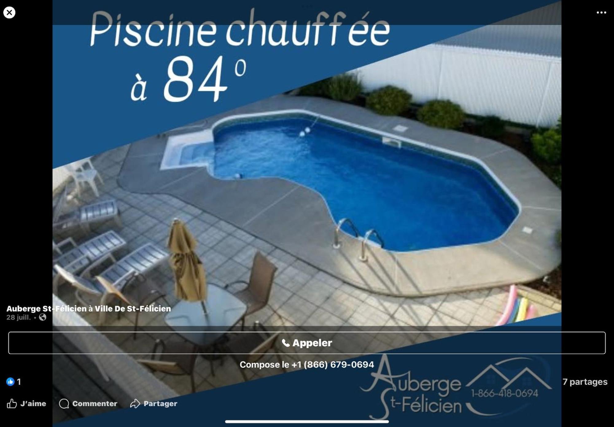 Hotel Auberge St-Felicien Saint-Félicien Εξωτερικό φωτογραφία